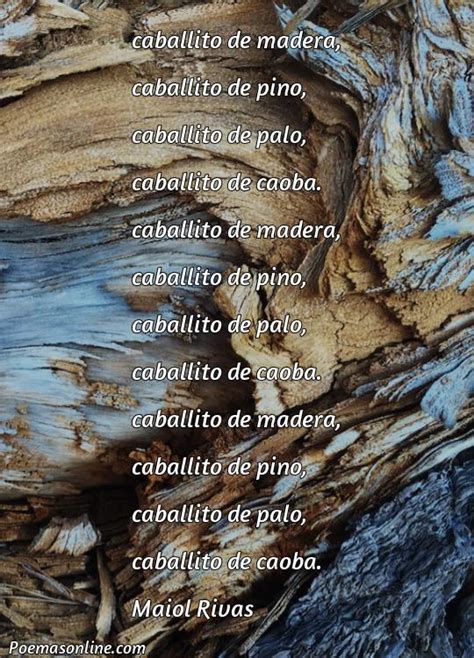 Poemas Caballito De Madera Poemas Online