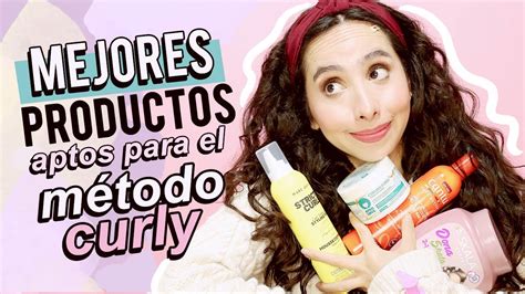 MEJORES PRODUCTOS PARA PEINAR MÉTODO CURLY GIRL YouTube