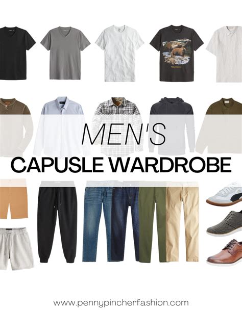 CAPSULE WARDROBE MEN Penny Pincher Fashion Blog