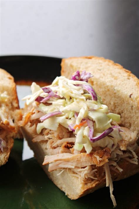 North Carolina Pulled Pork With Homemade Coleslaw Recipe Recipe Carolina Pulled Pork