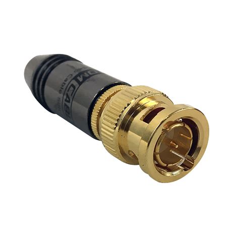 Premium BNC Male Solder Connector