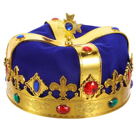 Buy Vosarea Royal Jeweled King Crown Prince Crowns King Crown For