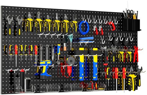 Pegboard Inch Metal Pegboard Wall Organizer Pcs Pegboard