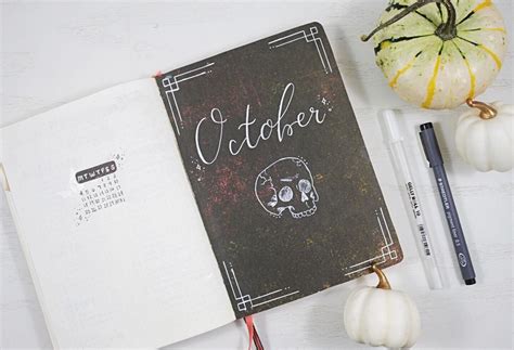 October Bullet Journal Setup Sheena Of The Journal