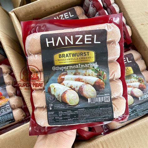 Jual Hanzel Cheese Bratwurst Shopee Indonesia