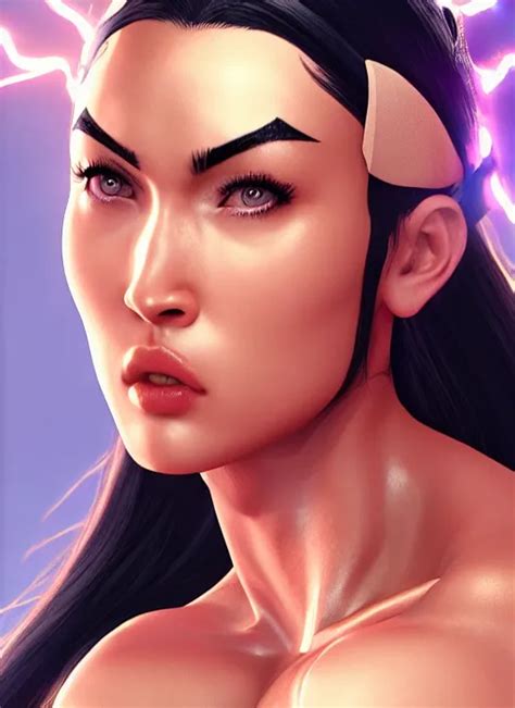 Megan Fox As Chun Li Au Naturel Hyper Detailed Stable Diffusion