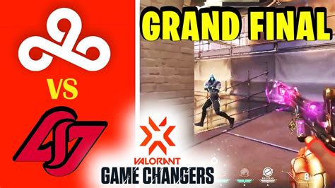 GRAND FINAL C9 Vs CLG Red Highlights VCT Game Changers NA YouTube