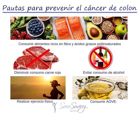 Pautas Para Prevenir El Cáncer De Colon TU DIETISTA Dietistas Y