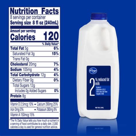 Kroger® 2% Reduced Fat Milk Half Gallon, 1/2 gal - Kroger