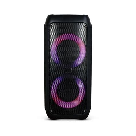 Haut parleur de chariot rechargeable 35W avec télécommande RVB pour