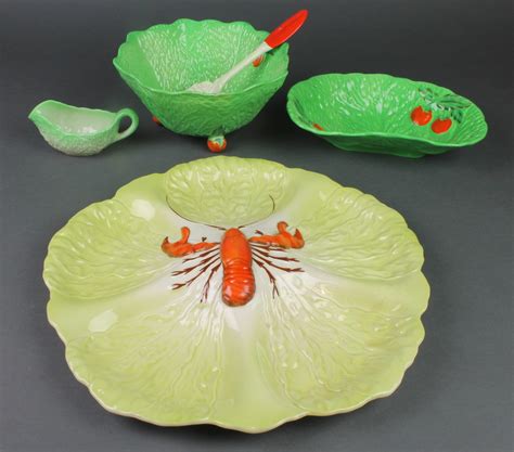 A Carlton Ware Salad Dish With Lobster Decoration Rd June Denhams