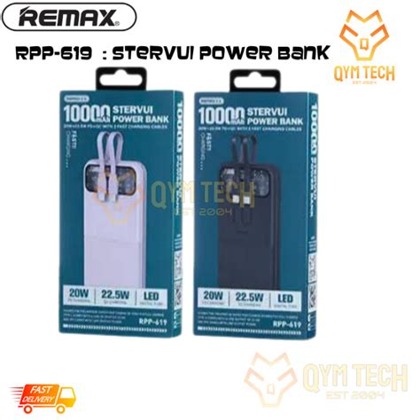 Remax Rpp Sterviu Series Power Bank W Mah Lazada