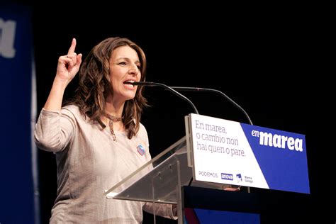 Yolanda D Az Insiste En Que En Marea No Forma Parte De Podemos