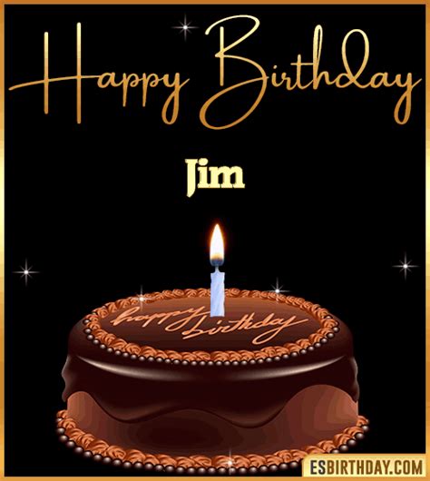 Happy Birthday Jim GIF 🎂 Images Animated Wishes【28 GiFs】