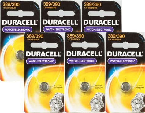 New Duracell Button Coin Battery Silver Oxide Volt Watch