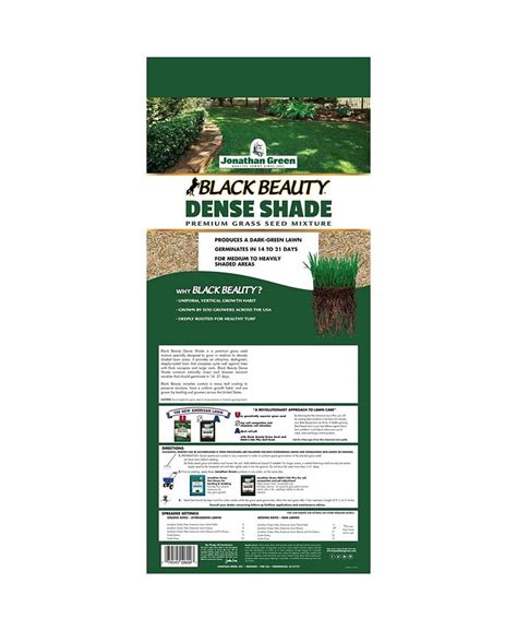 Jonathan Green Black Beauty Dense Shade Grass Seed Mix 1lb Bag Macy S