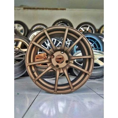 Jual VELG MOBIL RACING SUPER COPY WEDSSPORT RING 17X7 5 BAUT PCD 4X114