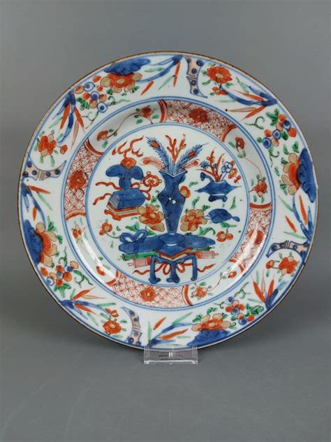 Plate 1 Famille Verte Imari Porcelain Flowers And Catawiki