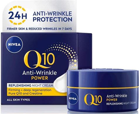 Nivea Q10 Plus Anti Wrinkle Night Face Cream 50ml Pris