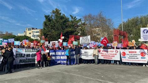 Staj Ve Rakl K Ma Durlar B Y K Stanbul Mitingi Nde Bulu Tu Son