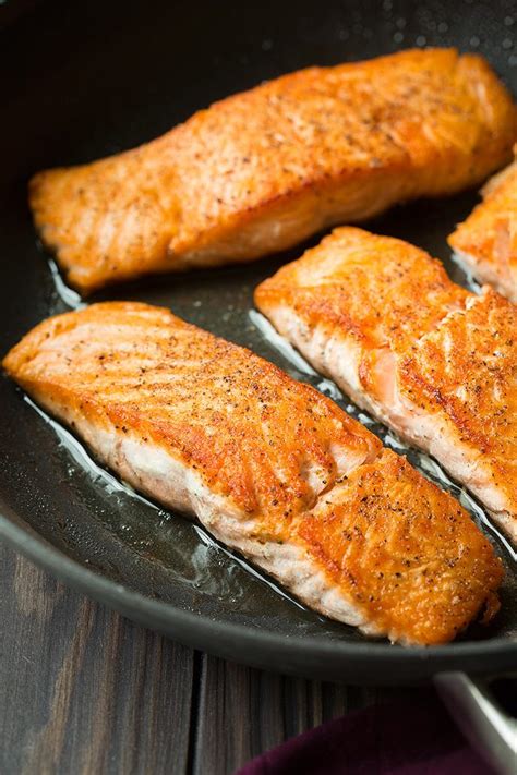 Skillet Seared Salmon Recipe With Garlic Lemon Butter Cooking Classy