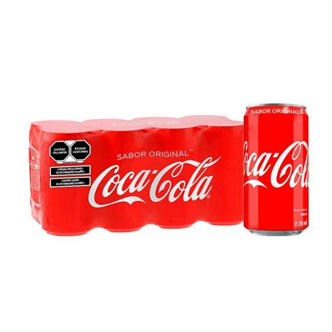 Refresco Coca Cola Original Mini Pack 8 Latas De 235 Ml Cu