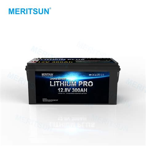 Rechargeable Meritsun Lithium Iron Phosphate Lifepo V Ah Lcd