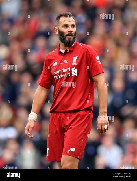 Liverpool's Patrik Berger during the Legends match at Anfield Stadium ...