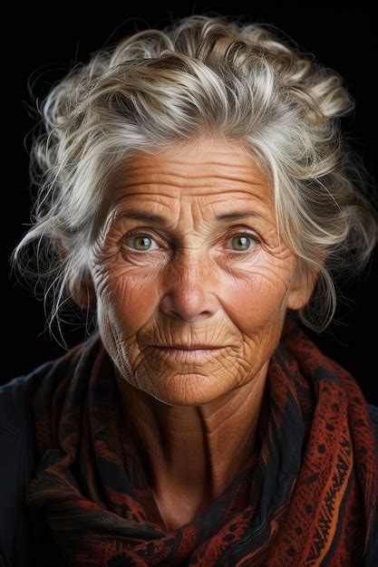 Premium AI Image Generative Ai Illustration Of A Wonderful Elderly