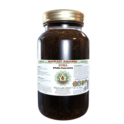 Suma Pfaffia Paniculata Glycerite Dried Root Alcohol Free Liquid