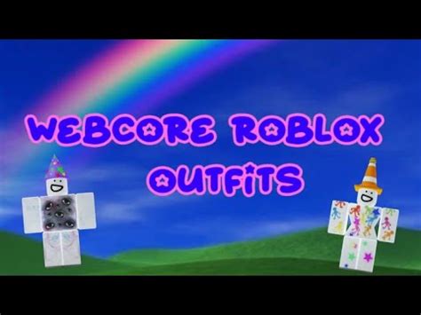 Webcore Weirdcore Roblox Outfits YouTube