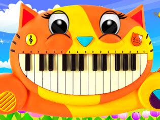 Cat Piano . Online Games . BrightestGames.com