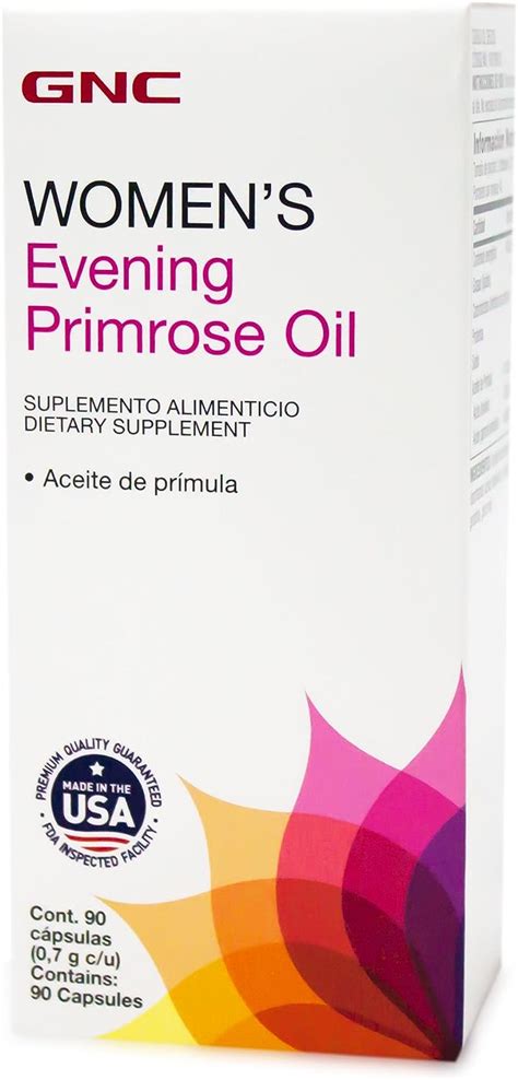 GNC Womens Aceite de Prímula 90 Cápsulas Amazon mx Salud y