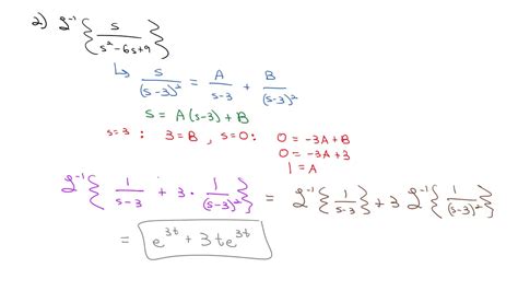 7 3 Partial Fractions And Laplace Transforms YouTube