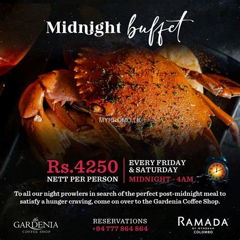 Midnight Buffet At Ramada Colombo