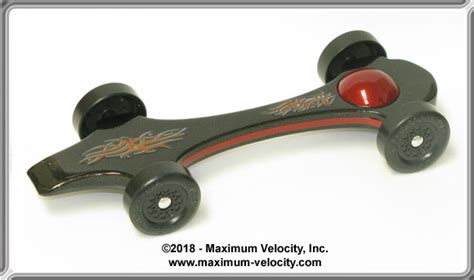 Maxinator Pinewood Derby Kit Maximum Velocity