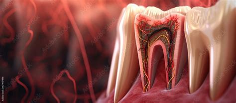 Illustration Of Conventional Periodontal Therapy Scaling And Root