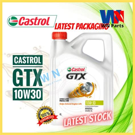 Castrol W Engine Oil Castrol Gtx W L Shopee Malaysia