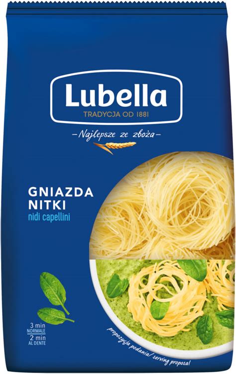 Makaron Lubella Klasyczny Gniazda Nitki G St Super Food Bv