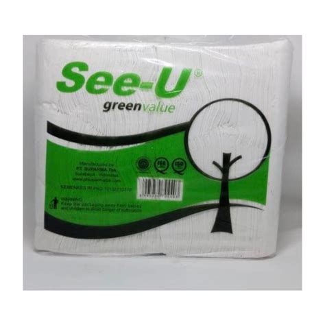 Jual Tissu See U 650 Gr 2 Ply Tisu Facial See U Green Value Shopee