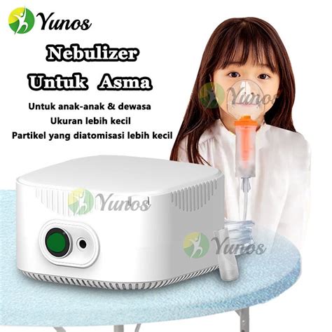 Jual Yunos Compressor Alat Nebulizer Anak Inhaler Asma Alat Uap Bayi