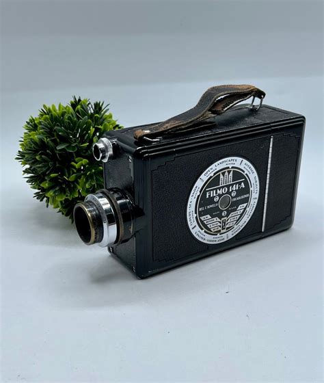 Vintage 16 Mm Movie Camera, Art Deco Style, Bell & Howell Filmo 141-A ...