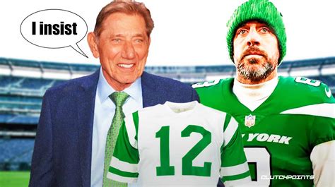 Jets Joe Namath Reiterates Aaron Rodgers No Jersey Offer