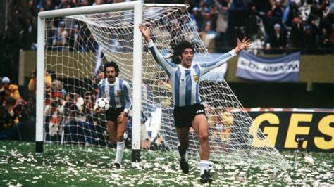 Kempes y el título en el Mundial de 1978 Con el tiempo uno le va