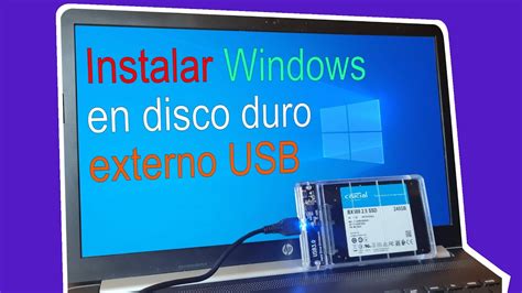 Cómo Instalar Windows 10 en un Disco Duro Externo Guía Paso a Paso