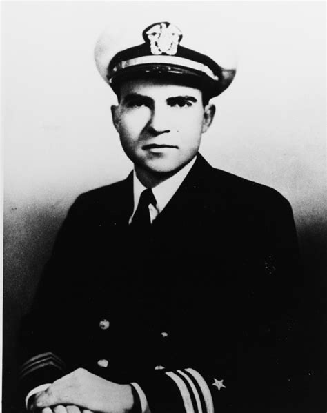 Image Nh 84098 Lieutenant Commander Richard Milhous Nixon Usn