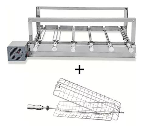 Churrasqueira Automática Motor Giratória The Grill 6 Espetos Frete grátis