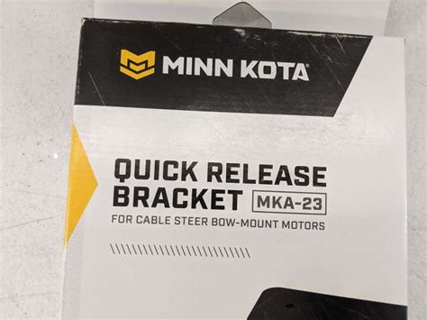 Minn Kota Quick Release Bracket MKA 23 Dutch Goat