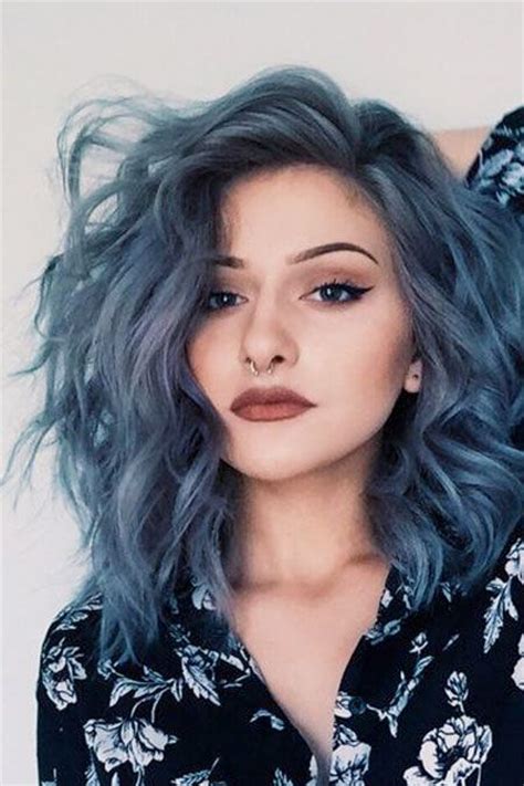 Blue Hair 30 Brand New Bangin Blue Hair Color Ideas