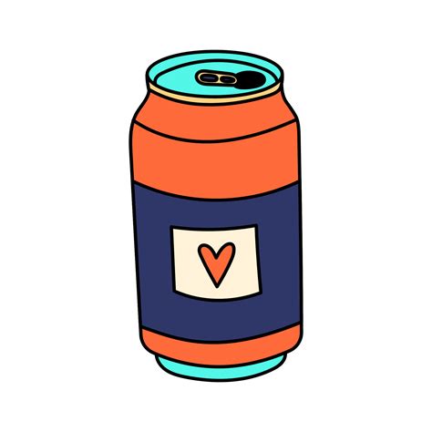 Hand Drawn Soda Can Or Fizzy Drink Vector Art At Vecteezy